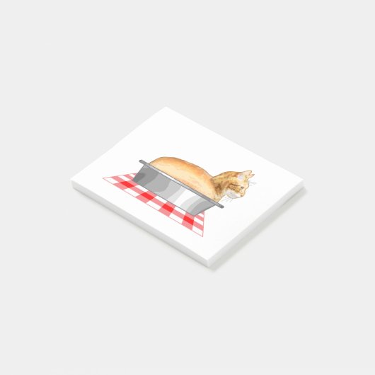 Loaf of Cat Pan Post-it® Notes (Schuin)