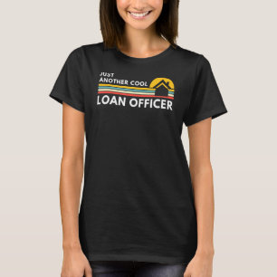 Loan Officer Hypotheek Vintage Retro T-shirt