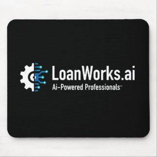 LoanWorks.ai Pro Muismat - Zwart