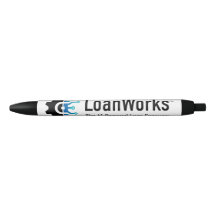 LoanWorks Company Pen - zwart of blauw