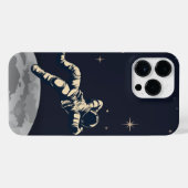 loating Astronaut iPhone 14 Pro Max Case – Space D Hoesje (Achterkant horizontaal)
