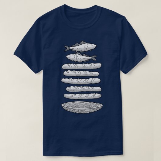 Loaves Fish T-shirt (Design voorkant)