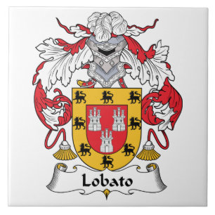 Lobato Family Crest Tegeltje