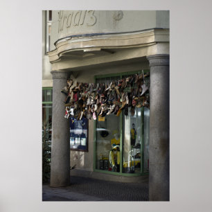 Lobau's Secret: een unieke Duitse sportwinkel Poster