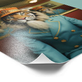 Lobby Tiger Foto Afdruk (Hoek)