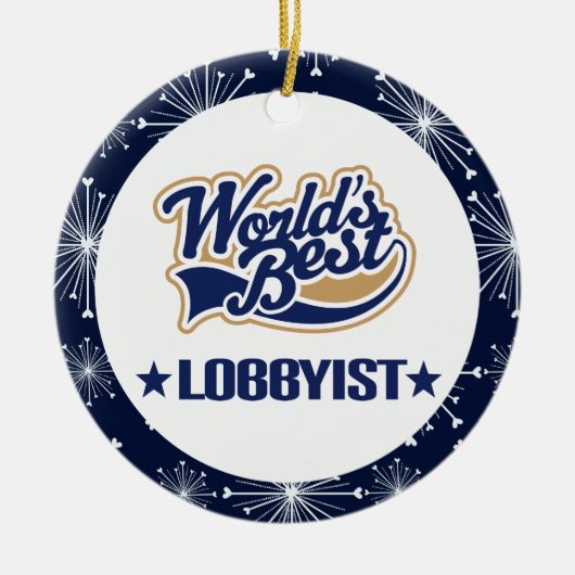 Lobbyist Gift Ornament (Voorkant)