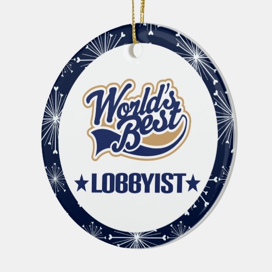 Lobbyist Gift Ornament (Links)