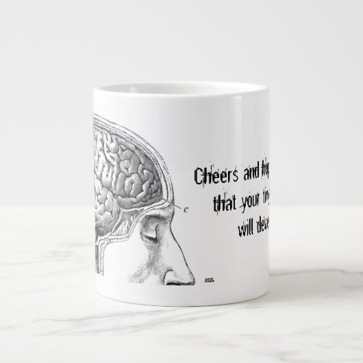 Lobe frontale Haiku Mug (Devant)