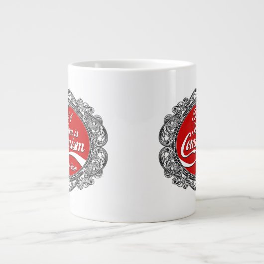 "L'OBJECTIF" CAFÉ GÉANT MUG (Devant)