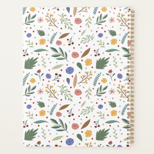 L'objectif getter modèle floral (Dos)