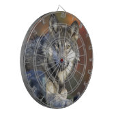 Lobo Gris Dartbord (Voorkant Links)