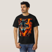 Lobo guerreiro t-shirt (Voorkant volledig)
