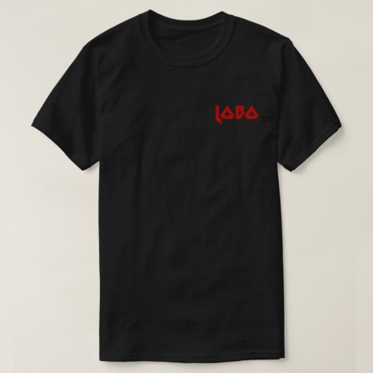 LOBO HET BELANGRIJKSTE MAN HAAK SHIRT (Design voorkant)