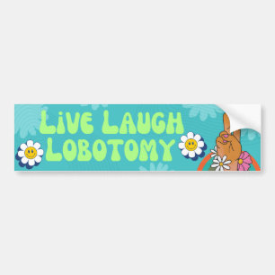 Lobotomy Lobotomy Live Rire Drôle Sticker de mème