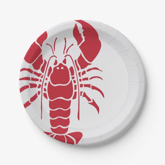 Lobster Bake Paper Bord (Voorkant)