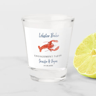 Lobster Bakfeest Verlovingsfeest Shotglas Shot Glas