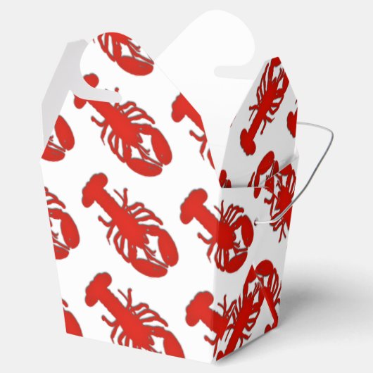 Lobster Bedankdoosjes (Geopend)