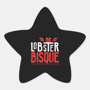 Lobster Bisque Seafood Lovers Gift Ster Sticker