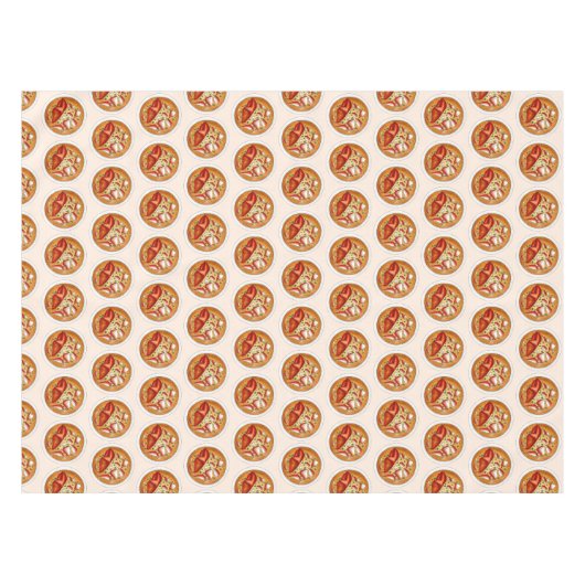 Lobster Bisque Soup Maine ME Food Festival Seafood Tafelkleed (Voorkant (Horizontaal))