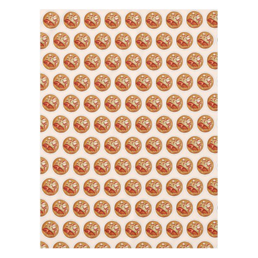 Lobster Bisque Soup Maine ME Food Festival Seafood Tafelkleed (Voorkant)