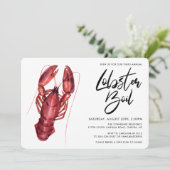 Lobster Boil Uitnodiging (Staand voorkant)