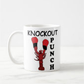 Lobster Boxing Knockout Punch Koffiemok (Links)