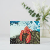 Lobster Briefkaart (Staand voorkant)