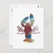 Lobster Briefkaart (Voorkant / Achterkant)