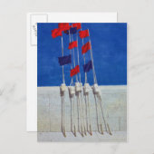 Lobster Buoys 1990 Briefkaart (Voorkant / Achterkant)