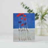 Lobster Buoys 1990 Briefkaart (Staand voorkant)