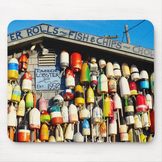 Lobster Buoys Muismat (Voorkant)