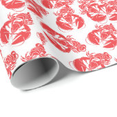 lobster cadeaupapier (Rol Hoek)