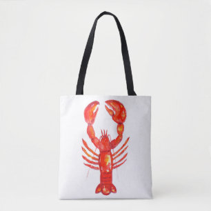 Lobster Canvas tas, Girls Weekend Tas, Gevist tas