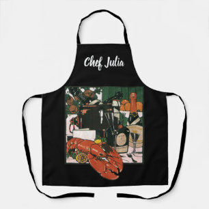  Lobster Champagne Fancy partij Schort