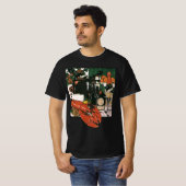 Lobster Champagne Fancy partij T-shirt (Voorkant volledig)