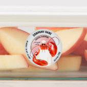 Lobster Chef Seafood Spice Labels (Aangebracht)