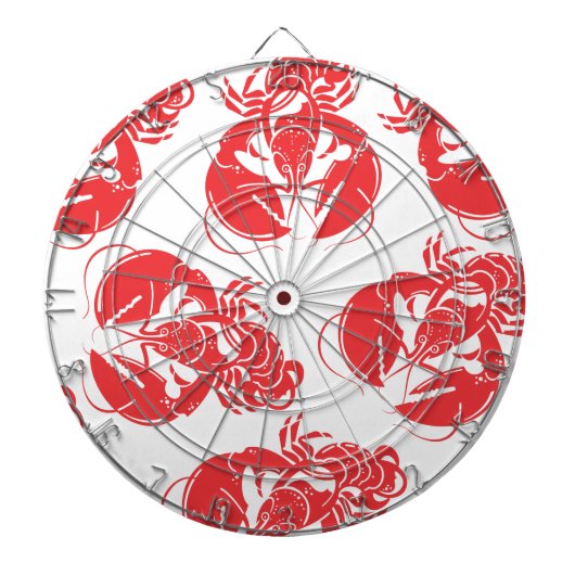 lobster dartbord (Voorkant)