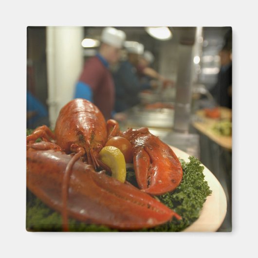 Lobster Dinner Magneet (Voorkant)
