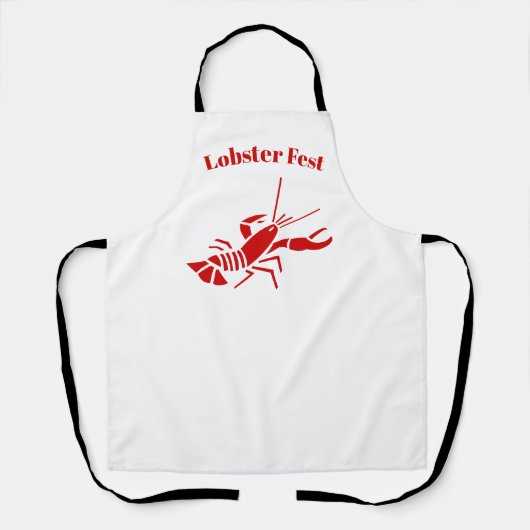 Lobster Fest Apron Schort (Voorkant)