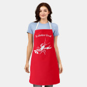 Lobster Fest Apron Schort (Gedragen)