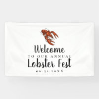 Lobster Fest Party Banner