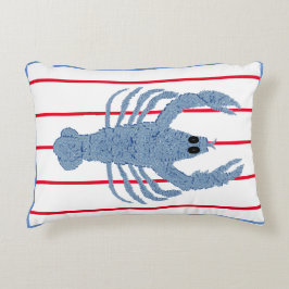 Lobster Ginger Jar jars art print Accent Pillow Accent Kussen