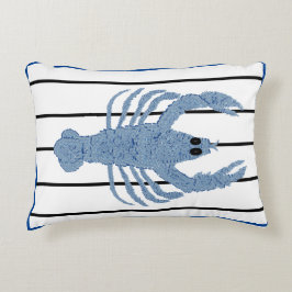 Lobster Ginger Jar jars art print Accent Pillow Accent Kussen