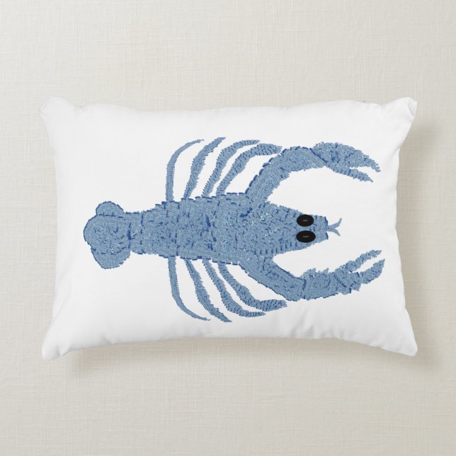 Lobster Ginger Jar jars art print Accent Pillow Kussen (Voorkant)