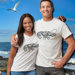 Lobster  Graphics T-shirt