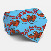 Lobster Hot Tub Tijd Stropdas (Opgerold)