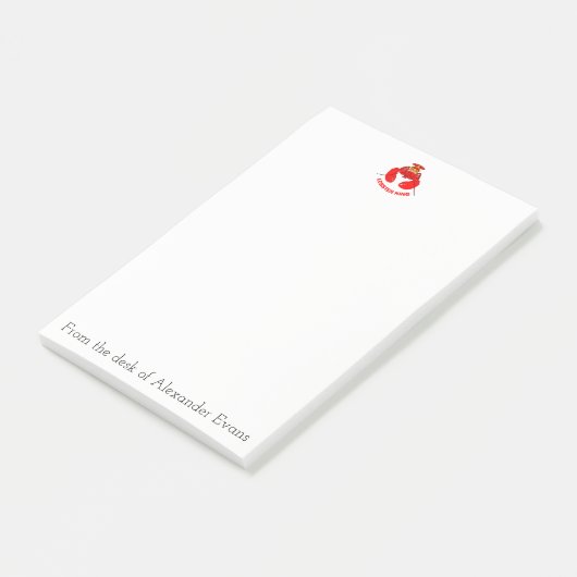 Lobster King Post-it® Notes (Schuin)