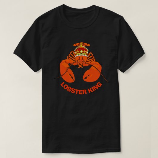 Lobster King T-shirt (Design voorkant)