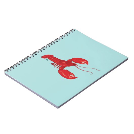 Lobster-laptop Notitieboek (Linkerzijde)