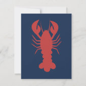 Lobster Love Kaart (Achterkant)